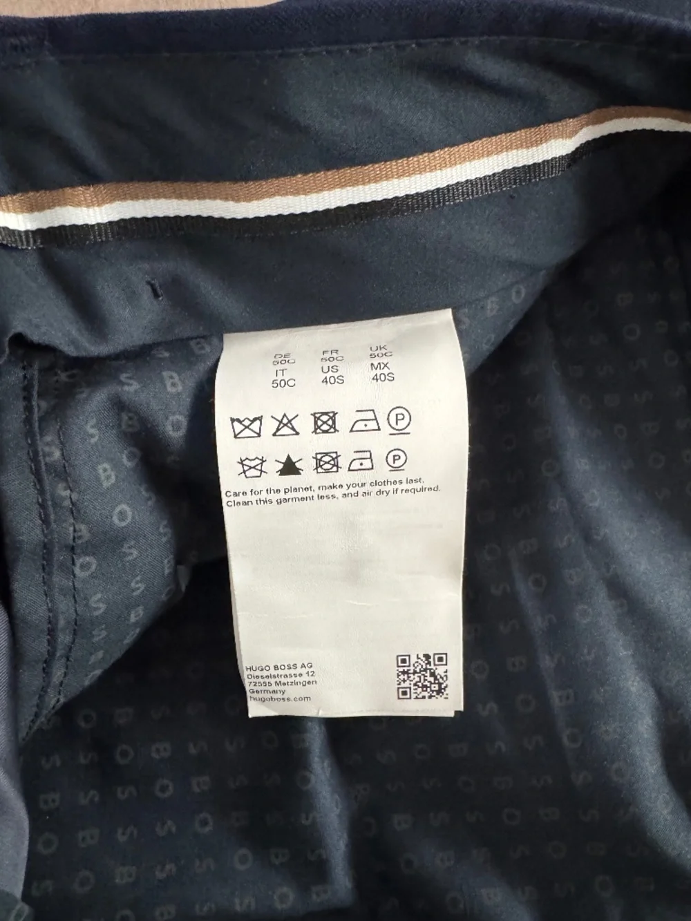 Hugo Boss cobalt blue suit Trabaldo Togna 1840 Slim Fit  40S